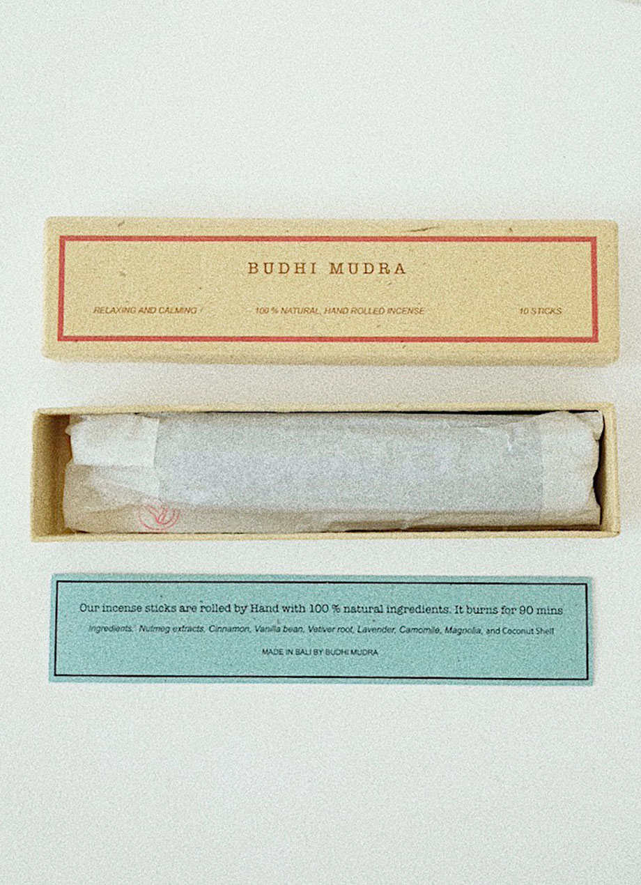 Natural, Hand rolled incense