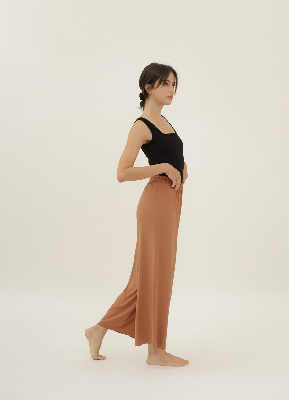 Wide straight pants ( 2colors )
